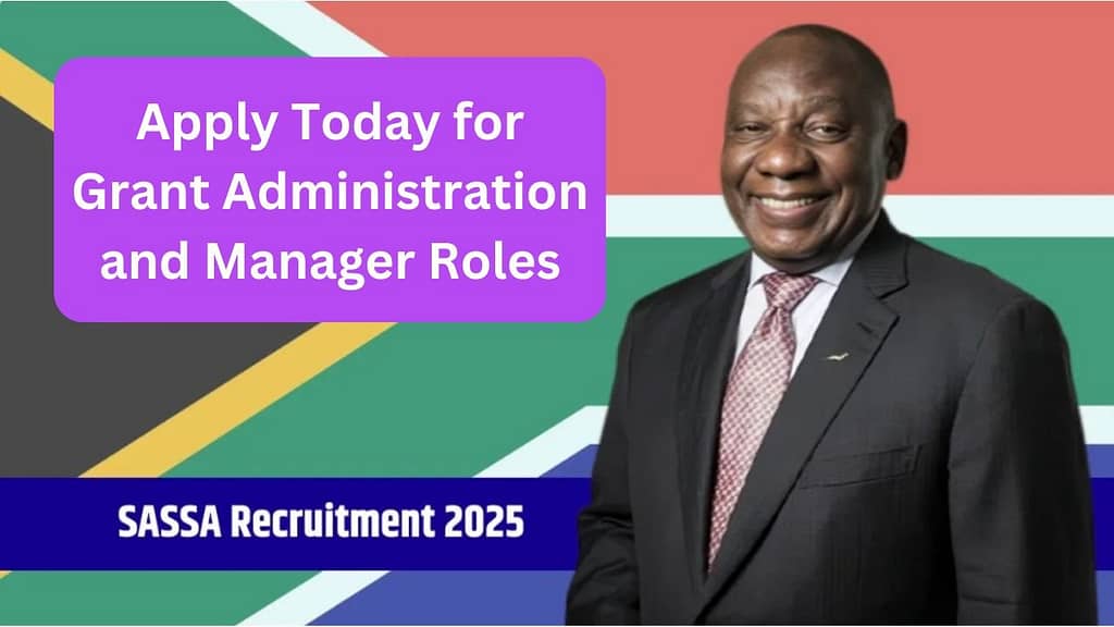 SASSA 2025 Recruitment